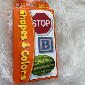 Pocket Flash Cards Shapes & Colors  50 Flash Cards 6 activity cards
